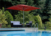 Diameter 48mm pillar Unique Umbrellas Products Outdoor Garden Umbrella For Swimming Pool Sunshade