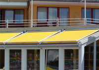 Glass roof sunshade awning skylight canopy with color optional