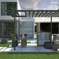 Hot Patio and Terrace Cover/ Aluminum Pergola with PVC Roof