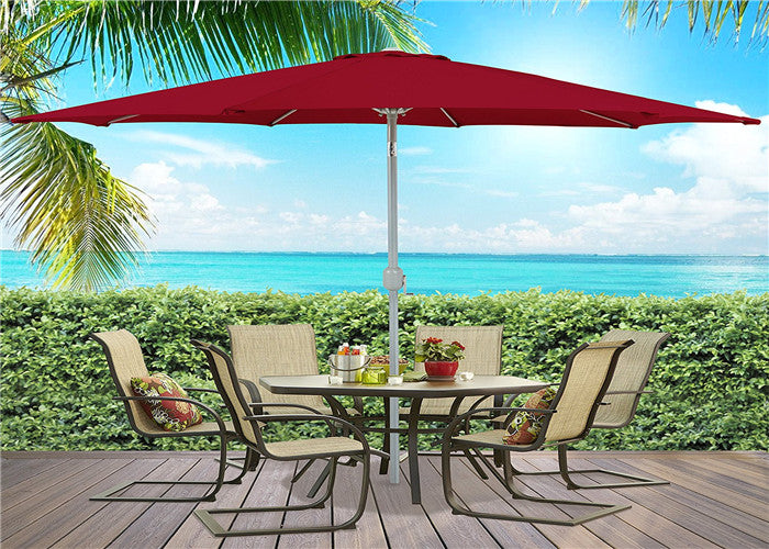 Seaside sunshade outdoor patio garden umbrella
