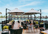 Resort Outdoor Parasols Modern Design Garden Umbrella