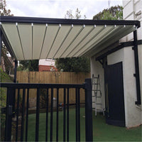 5x5m Cafe, restaurant motorized patio pergola UV resistance