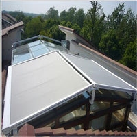Retractable Motorized Balcony Conservatory Skylight Roof Awning