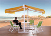 Double Sided Folding Retractable Double Sided Gazebo Awning with Stand