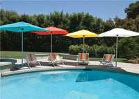 Resort Outdoor Parasols Modern Design Garden Umbrella