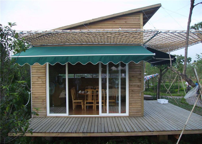 Outdoor Remote Control Retractable Awning Sunshade