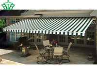 Acrylic Fabric Folding Arm Retractable Awning Balcony Retractable Canvas Awning
