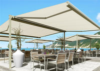 Double Sided Folding Retractable Double Sided Gazebo Awning with Stand