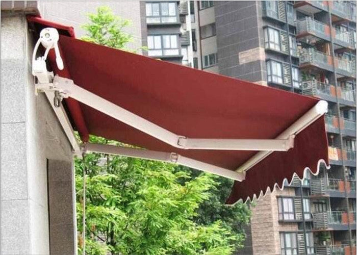 Heavy-duty Outdoor Sunshade Strong Motorized Folding Arm Awning For Sale