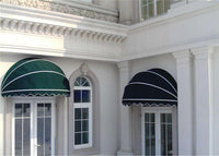 Polyester Fabric Retractable Window Awning Folding
