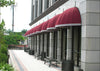 Outdoor Foldable French Style Window Awnings Coffee Shop Awnings