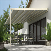 5x5m Cafe, restaurant motorized patio pergola UV resistance