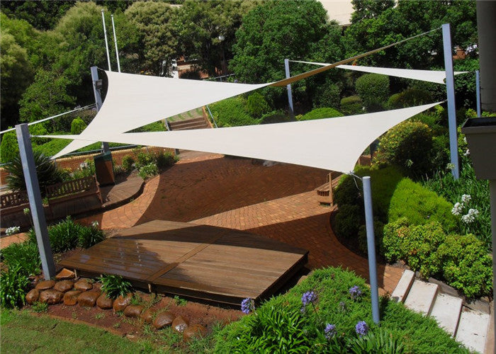 Sail shade clearance garden