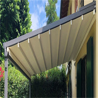 5x5m Cafe, restaurant motorized patio pergola UV resistance