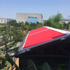 4X3M Chinese acrylic fabric conservatory awning with remote control