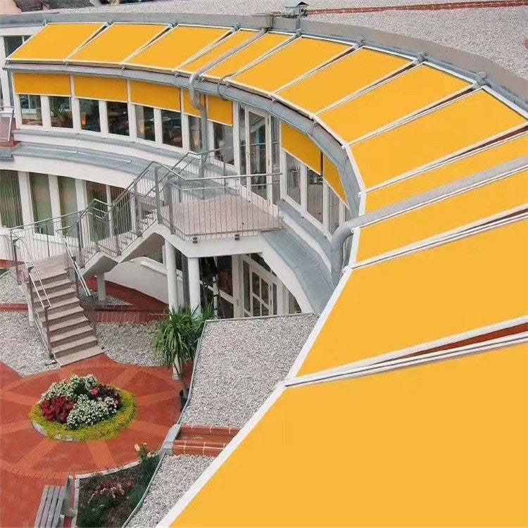 4x3m Cheap aluminum skylight commercial use motorized retractable awning for sale