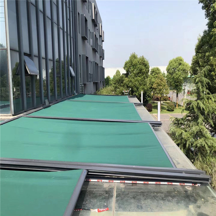 2.5x3m Commercial use skylight market cheap roof awning with remote control