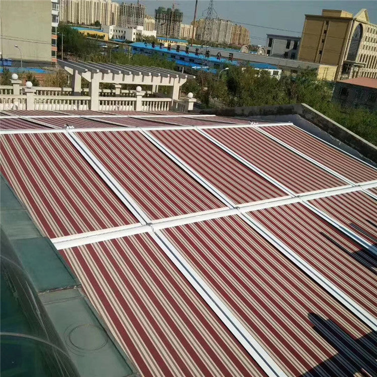 2.5x3.5m customized size sunshade roof skylight awning on sale