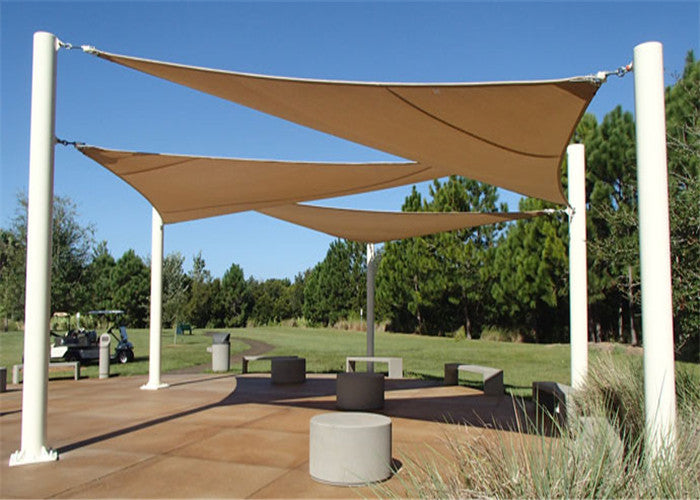 Square sail sun outlet shade